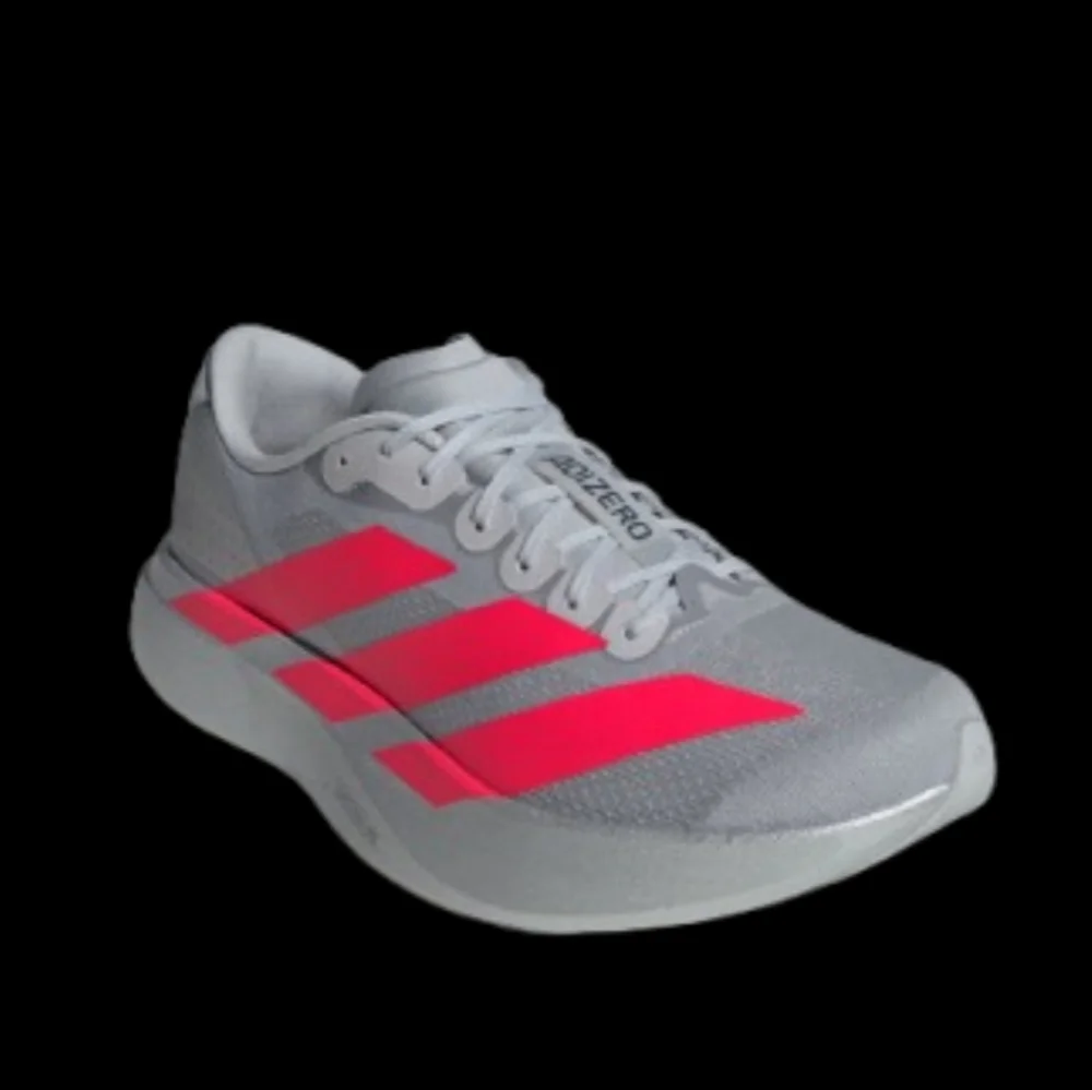 Adidas Adizero Evo SL Running Mens Silver Metallic Lucid Red